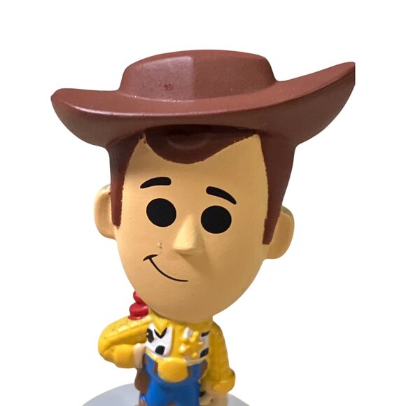 Disney Woody PVC Figurine On Stand 2.75" Collectible Toy Story Character - Picture 9 of 9